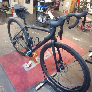 Specialized　AETHOS 四国お遍路巡りへの仕様変更　
